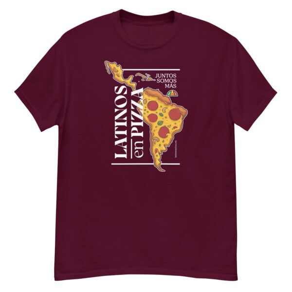 LATINOS EN PIZZA - Camiseta clásica unisex