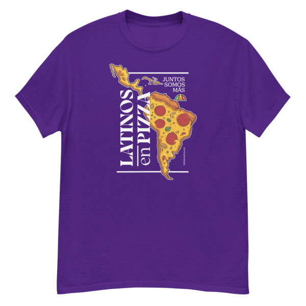 LATINOS EN PIZZA - Camiseta clásica unisex