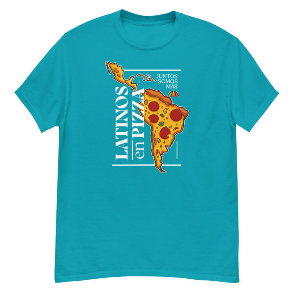 LATINOS EN PIZZA - Camiseta clásica unisex
